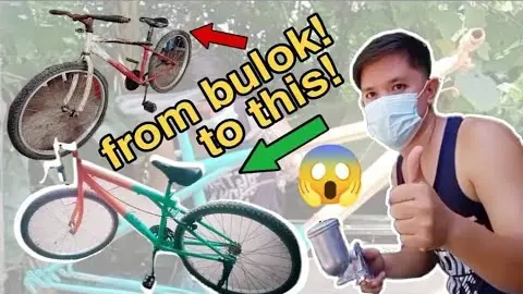 OLD BIKE RESTORATION / How To Paint A Bike