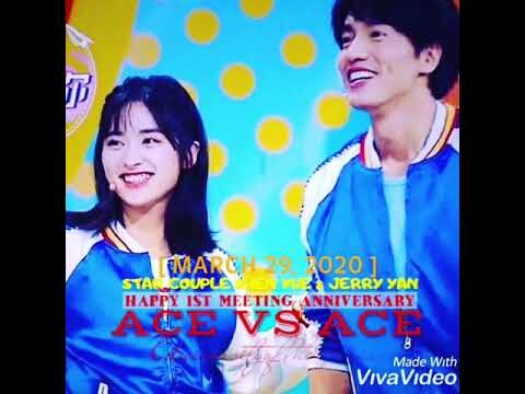 STAR COUPLE SHENYUE & JERRYYAN [HAPPY 1ST MEETING ANNIVERSARY ~ ACE VS ACE]🌞💗🌛03-29-20