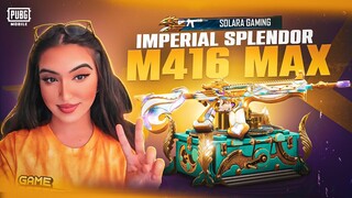 NEW IMPERIAL SPLENDOR M416 OPENING ‎️‍🔥  || MAXING LEVEL 8 PHARAOH M4 LUCK || PUBGMOBILE ‎️‍🔥