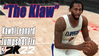 Kawhi Leonard Jumpshot Fix NBA2K22