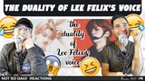 NSD REACT | The duality of lee felix's voice