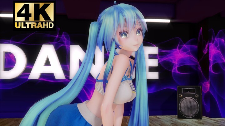 [Miku/4KMMD]♪Công chúa điện hạ♪ chỉ đang tập nhảy thôi~