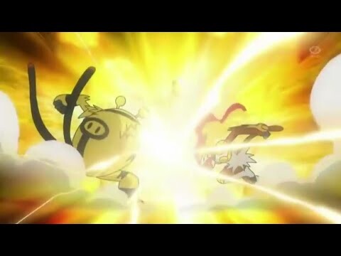 INFERNAPE BLAZE VS ELECTRIVIRE AWAKENING [AMV] PAUL VS ASH