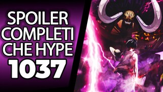 ONE PIECE SPOILER COMPLETI 1037: CAPITOLO DI FUOCO!