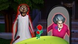Scary Teacher 3D vs Granny, Piggy | Granny Troll Miss T Funny Animation | Crossover GamePlay