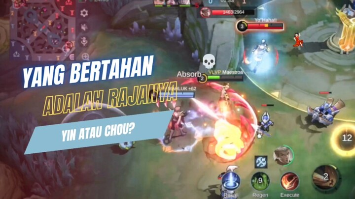 Jangan pernah remehin pukulan Yin, Chou Vs Yin