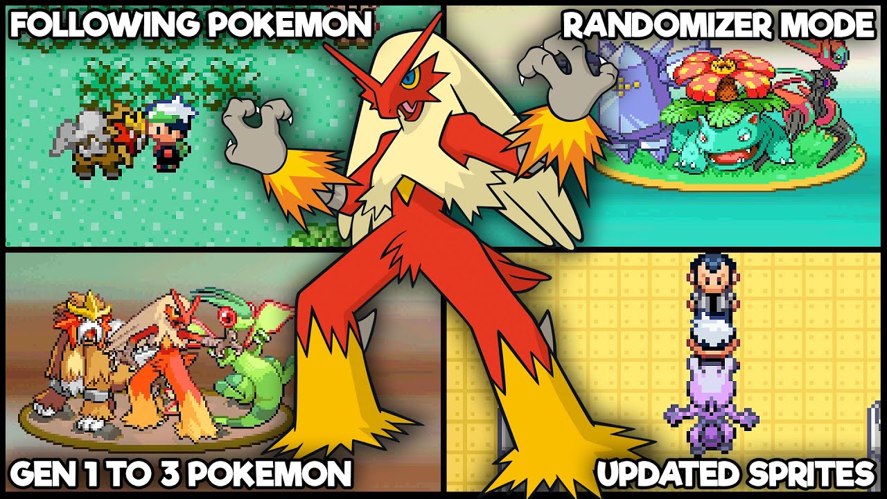 New Pokemon GBA Rom With Gen 1-6 Pokemon, New Storyline, Hoenn Starter, New  Maps & Much More - BiliBili