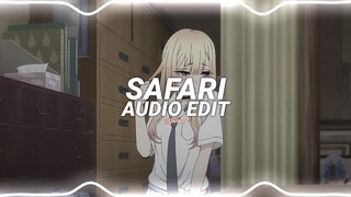 safari - serena [edit audio]