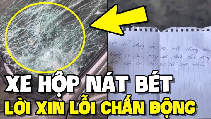 Xế hộp bị đụng hỏng, thanh niên từ ấm lòng chuyển sang đắng lòng | TIN GIẢI TRÍ