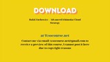 Rafal Zuchowicz – Advanced Ichimoku Cloud Strategy – Free Download Courses