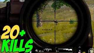 ULTIMATE POWER OF AWM | SOLO SQUAD | PUBG MOBILE