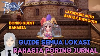 GUIDE SEMUA LOKASI HIDDEN PORING RAGNAROK ORIGIN