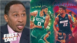 First Take | Stephen A. breaks down Boston Celtics vs Miami Heat - Game 4: Tatum outplays Butler?