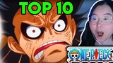 First Time Watching One Piece Top 10 Most Badass Luffy Moments