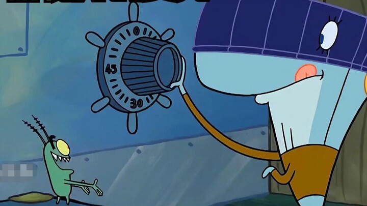 Mr. Krabs' daughter Zhen Zhen went crazy and took Mr. Krabs to steal the secret recipe