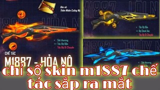 Free Fire| Review Chỉ Số Skin M1887 Chế Tác Sắp Ra Mắt