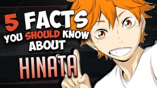 SHOYO HINATA FACTS - HAIKYUU!!