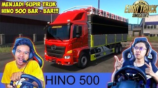 Reaksi wayan x gaming & Khoirul Adib 2 Menjadi Supir Truk Hino 500 BAR - BAR!!! | ETS 2 Indonesia