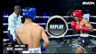 FULL FIGHT REPLAY ANDI COBRA VS KKUNGKE || ANDI COBRA VS KKUNGKE BYON COMBAT 2