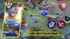 Natan Pake Build FULL PENETRASI LANGSUNG DPT SAVAGE! Top Global Natan | MLBB