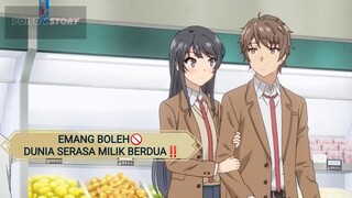 ada ga yang suka banget sama lagu & anime ini? aku pas ngedit vid terngiang" lagunya ternyata CLOP‼️