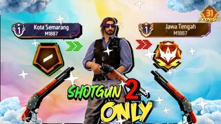 100 Pertandingan Namatin Free Fire Tapi M1887 Only Di Cs_Ranked Dari Rank Bronze Sampai Master