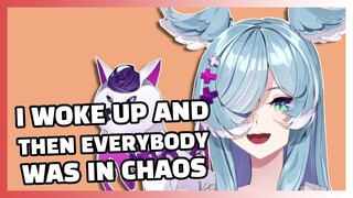 Elira Woke Up to Chaos on Twitter [Nijisanji EN Vtuber Clip]