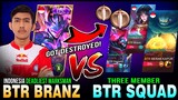 BTR Branz Indonesia's Deadliest Marksman Just Destroyed Hes Own Squad in Rank! ~ Mobile Legends