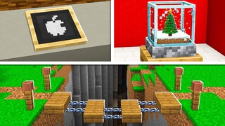 5 Things You Didn't Know You Could Build in Minecraft! (NO MODS!)