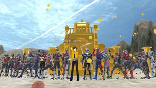 Transformasi Kamen Rider dari bos asing vrchat