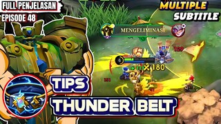 URANUS GAMEPLAY❗TIPS ITEM THUNDER BELT || URANUS BEST BUILD 2024.MLBB/MOBILE LEGENDS