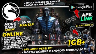 TERBARU 2023! Game Mortal Kombat X VERSI ANDROID! Sumpah MIRIP Di PC/PS4 Ukuran 1,48GB GRAFIK HD!