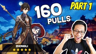 Pulling Zhongli's Banner 160 Intertwined Fates | Part 1