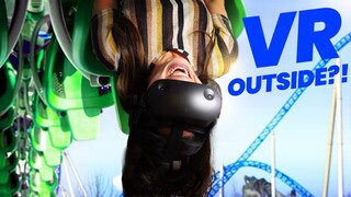 CRAZY VR Games OUTSIDE - Is LBVR Worth It?!