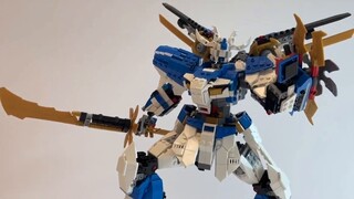 RB blueprint consultation: Ninjago 71738+71785 set modified Gundam! 10 USD!