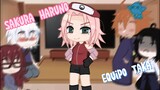 Equipo Taka reacciona a Sakura Haruno (Sasusaku) ðŸ�…ðŸŒ¸