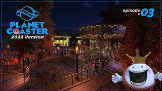 รถบั๊มซาบซ่า ม้าหมุนถูกใจ เด็กไทยทุกคน (หายจากโควิดแล้ว) – Planet Coaster – Jessie Park 03