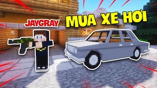 MINECRAFT GTA 5 ONLINE - TẬP 1 | JAYGRAY LÀM VIỆC KIẾM TIỀN MUA XE HƠI CỰC XỊN !!!