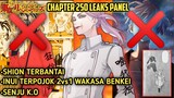 Tokyo Revengers Chapter 250 leaks - TOKYO MANJI dalam BAHAYA !! SENJU KALAH !! INUI Terpojok !!
