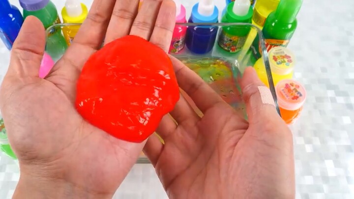 [Slime DIY] Có rất nhiều thứ trộn lẫn vào nhau, cầm trên tay thật tuyệt!
