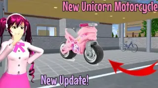 New Unicorn Motorcycle | Sakura School Simulator | Gweyc Gaming