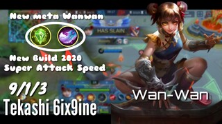 Wanwan New Meta Build (MAGE) l Wanwan new meta build 2020 I By Tekashi 6ix9ine ~MLBB