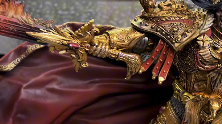 Warhammer Emperor customer single paint display overall height 30cm painted by Liu Abai