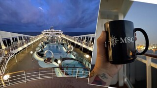 Last night on the ship (dinner + show + debark info) MSC Magnifica solo cruise vlog 2024