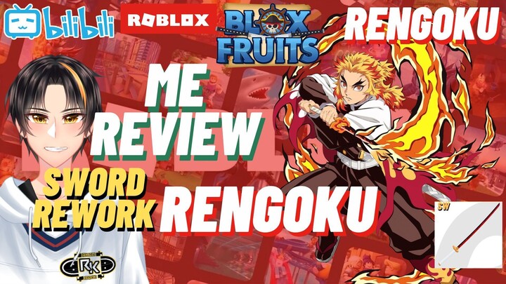 MeReview skill/jurus dari SWORD Rengoku milik Kyojuro Rengoku (BLOXFRUITS) #20