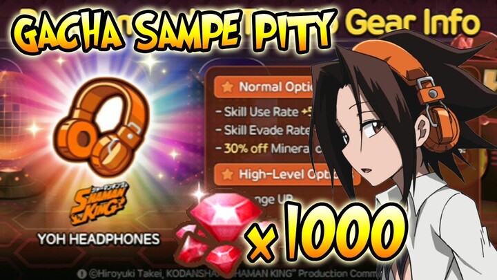 1000 RUBY GACHA GEAR INCAR YOH HEADPHONES!! 🔥🔥 LINE RANGERS x SHAMAN KING (INDONESIA)