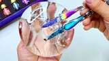 [DIY]Using Venezianische Glasfeder to dye transparent slime