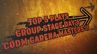 Garena Masters II - Group Stage Day 6 Highlights