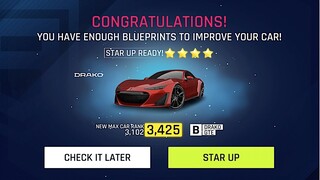 ASPHALT 9: LEGENDS - Drako GTE Max Stars Unlocked (Car Hunt)