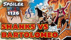 SHANKS VS BARTOLOMEO ⁉️ SPOILER ONE PIECE 1126 TERBARU INDONESIA